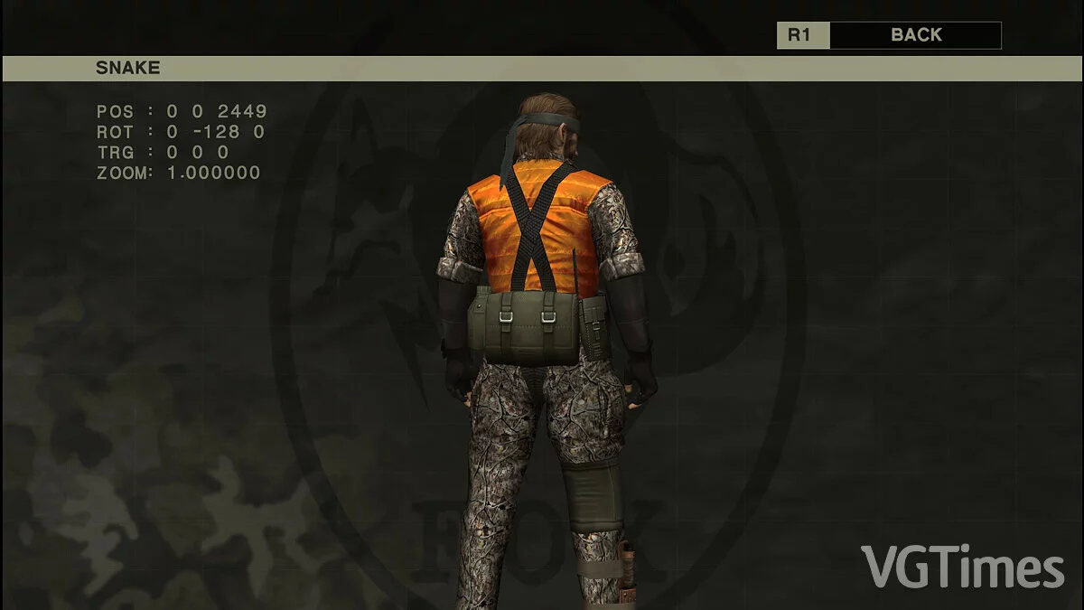 Metal Gear Solid: Master Collection Vol. 1 — Костюм охотника