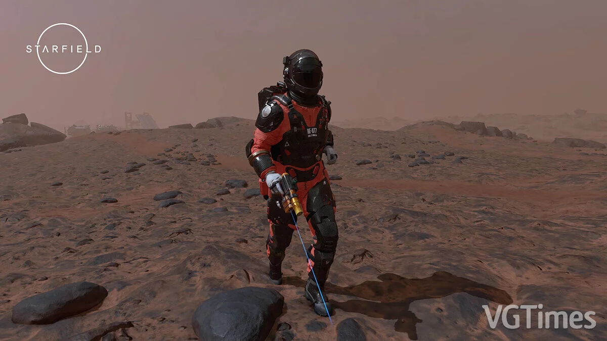 Starfield — Красный штурмовой костюм