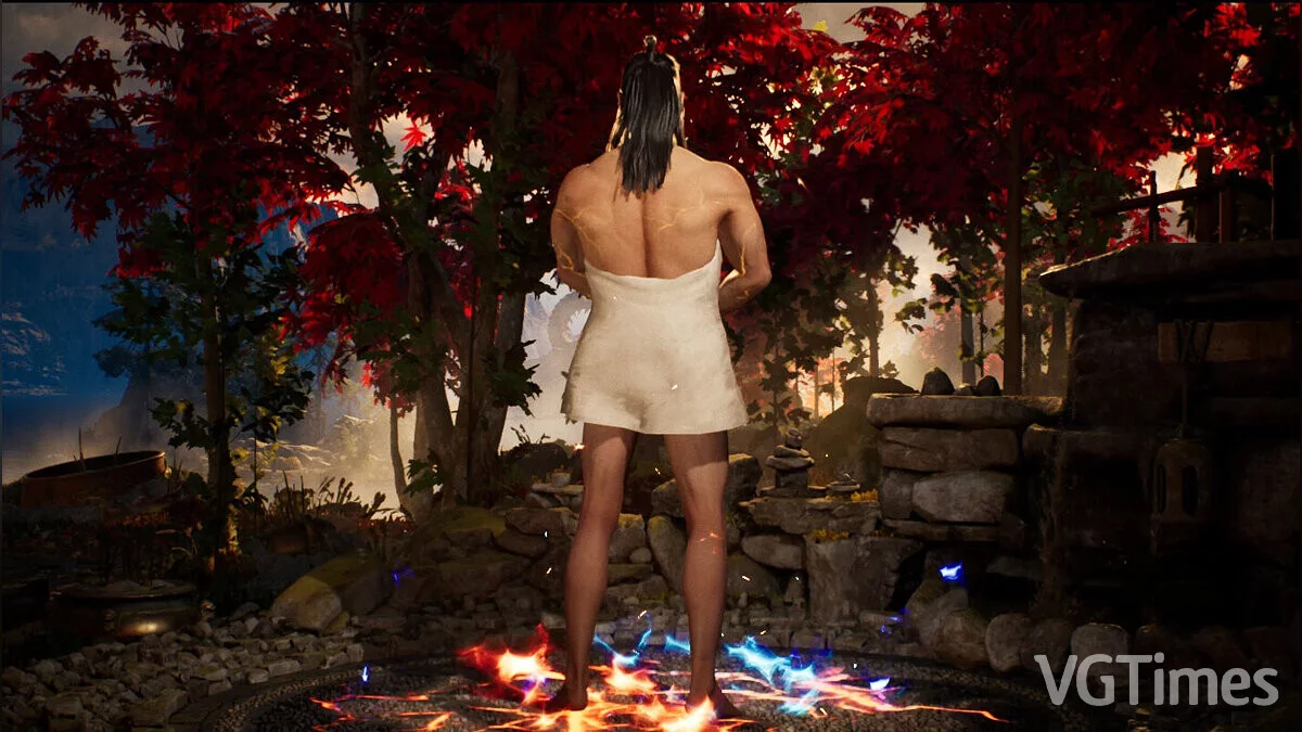 Mortal Kombat 1 — Лю Кан в полотенце