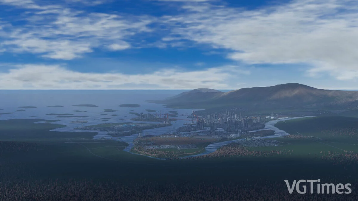 Cities: Skylines 2 — Мегаполис, 140 тысяч населения, хорошая производительность