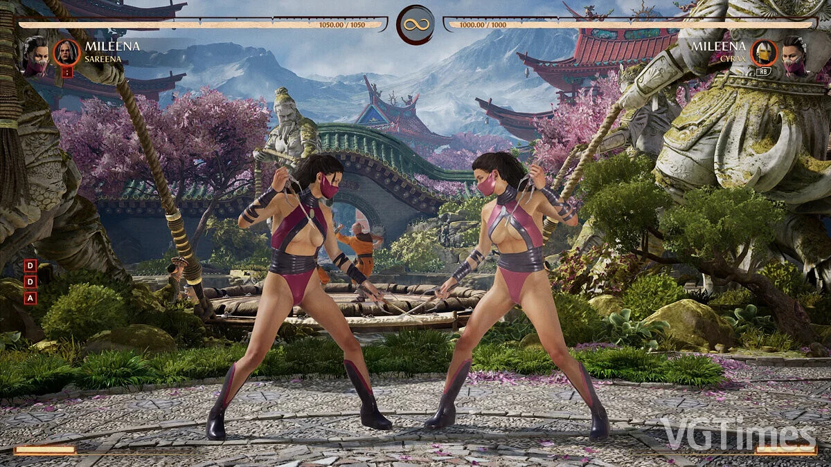 Mortal Kombat 1 — Милина в костюме из игры Mortal Kombat Gold