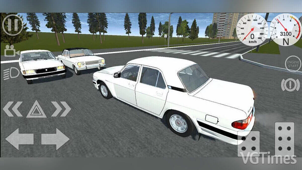 Simple Car Crash Physics Sim — Набор Турбо Волги