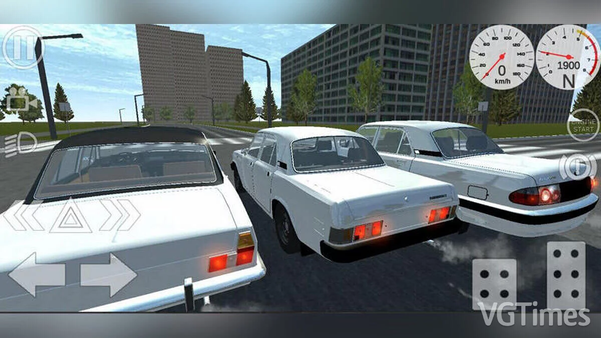 Simple Car Crash Physics Sim — Набор Турбо Волги