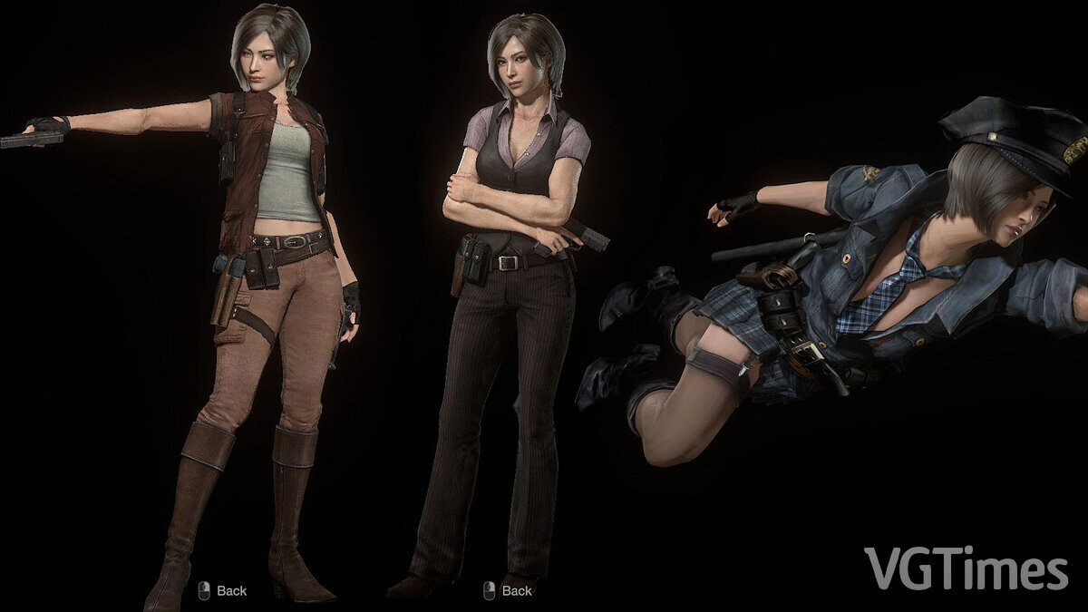 Resident Evil 4 Remake: Separate Ways — Наряды Хелены Харпер для Ады