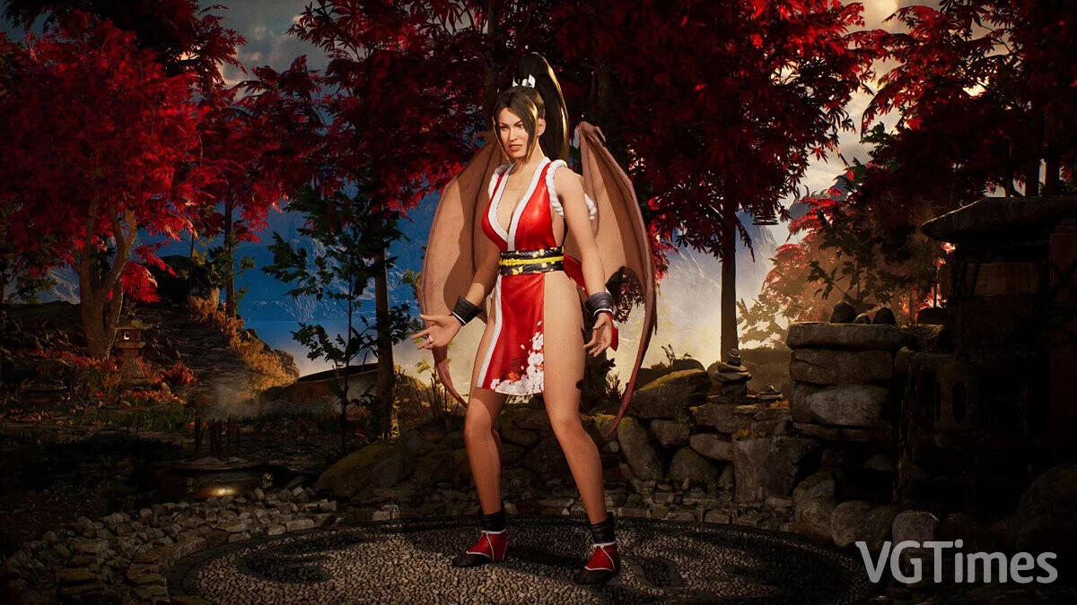 Mortal Kombat 1 — Нитара в одежде Мэй