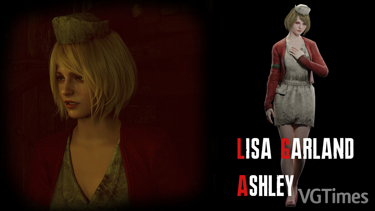 Resident Evil 4 Remake (2023) — Одежда медсестры из игры Silent Hill 1 для Эшли