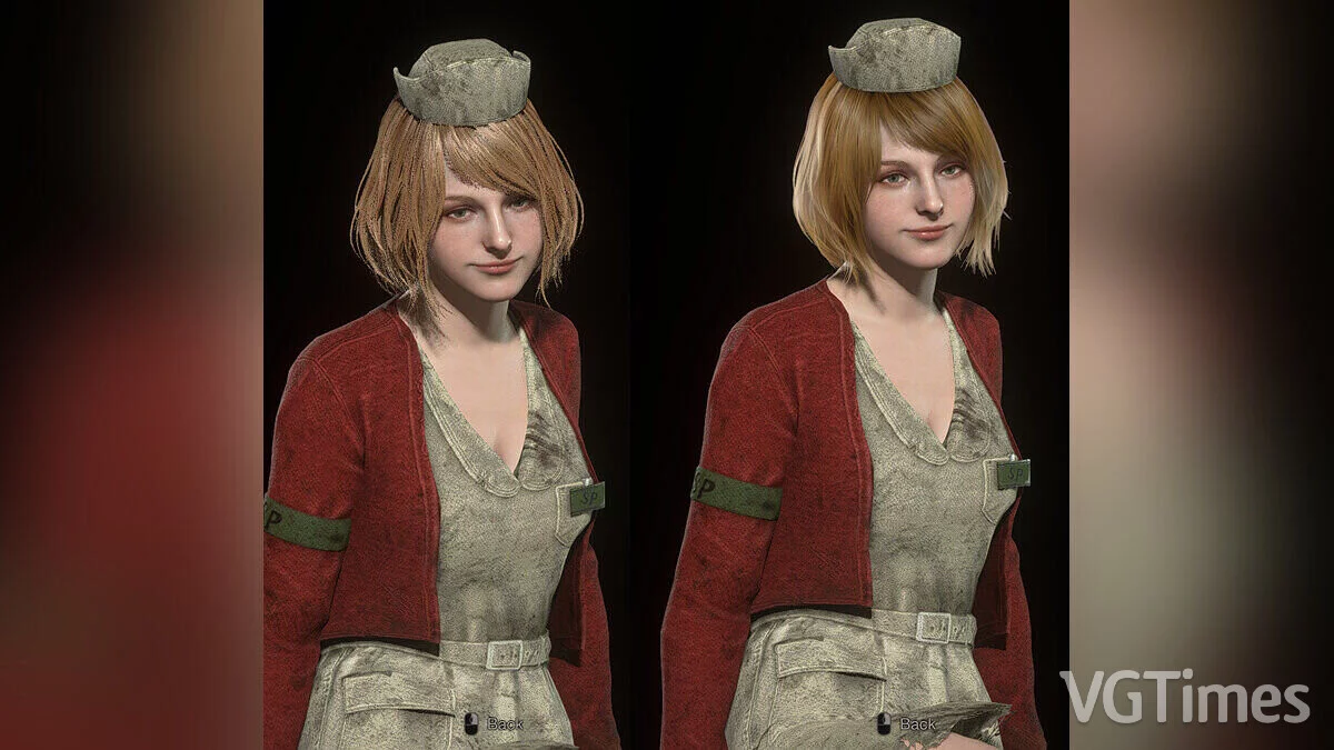 Resident Evil 4 Remake (2023) — Одежда медсестры из игры Silent Hill 1 для Эшли