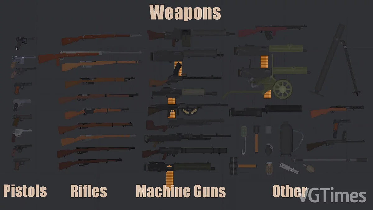 People Playground — Оружие и униформа Первой мировой войны