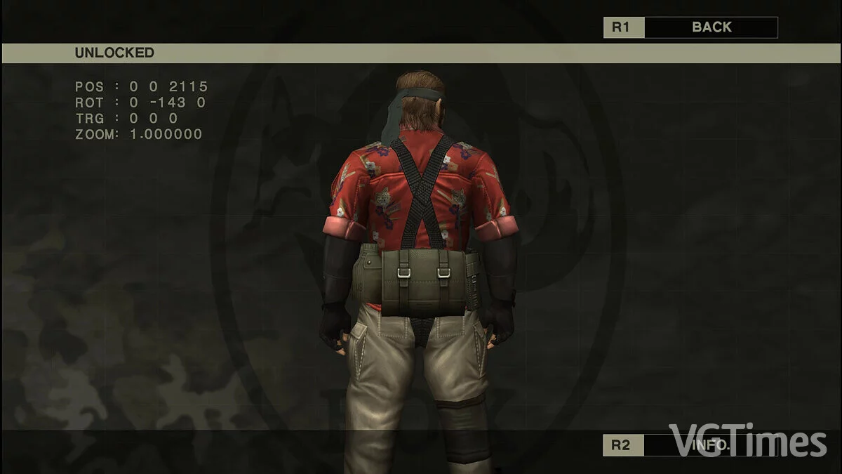 Metal Gear Solid: Master Collection Vol. 1 — Отпускная одежа