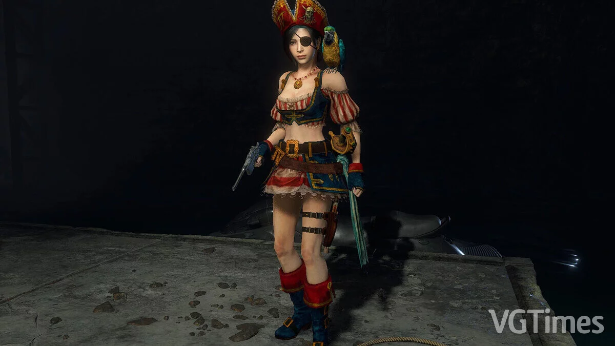 Resident Evil 4 Remake: Separate Ways — Пиратский костюм для Ады