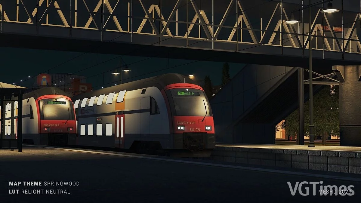 Cities: Skylines — Поезд SBB RABe 514 DTZ