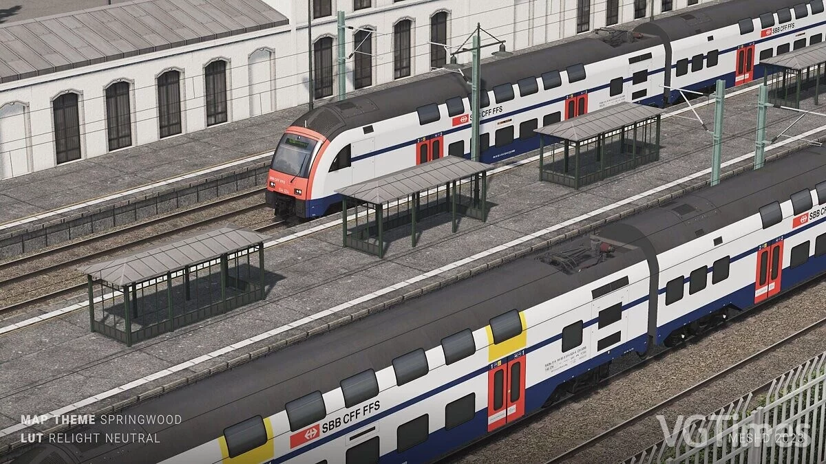 Cities: Skylines — Поезд SBB RABe 514 DTZ