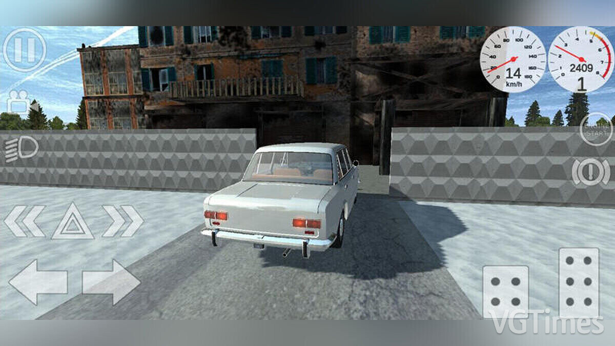 Simple Car Crash Physics Sim — Русская деревня со снегом / Карты и локации  / Моды и скины