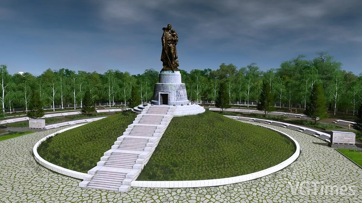 Cities: Skylines — Советский мемориал Трептов