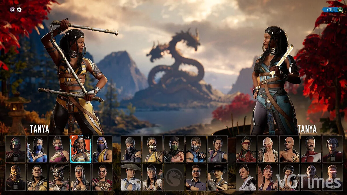 Mortal Kombat 1 — Таня с длинными волосами