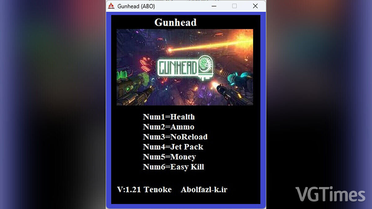 Gunhead — Трейнер (+6) [1.21]