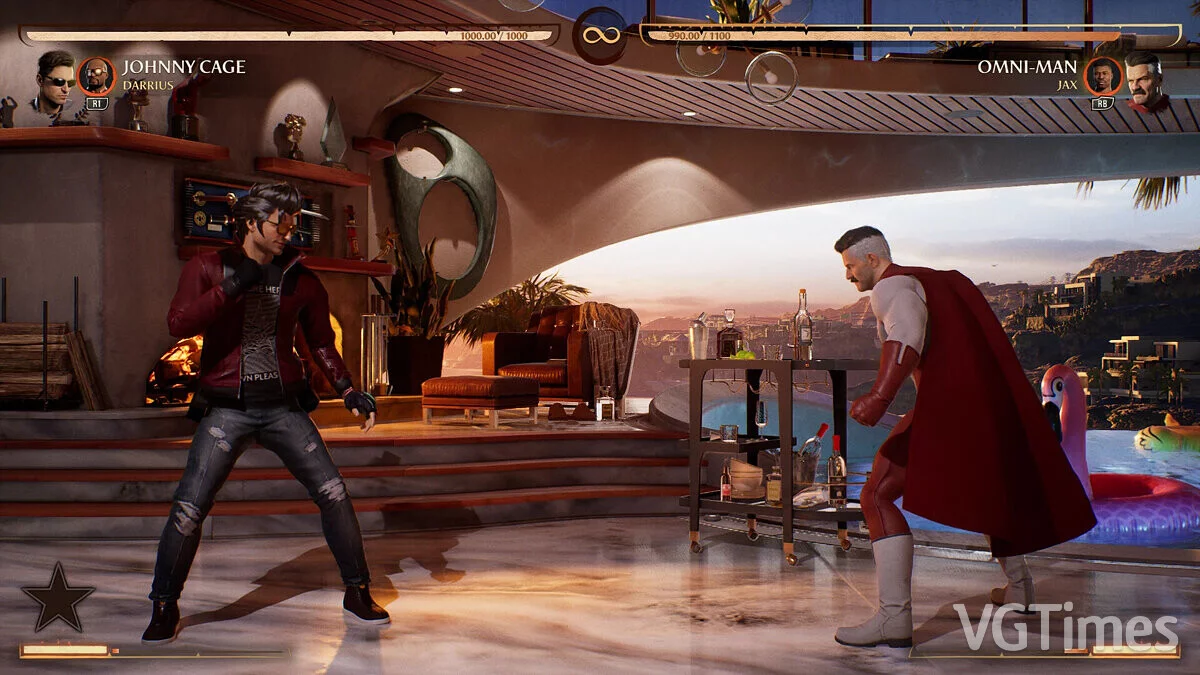 Mortal Kombat 1 — Трэвис Тачдаун из игры No More Heroes