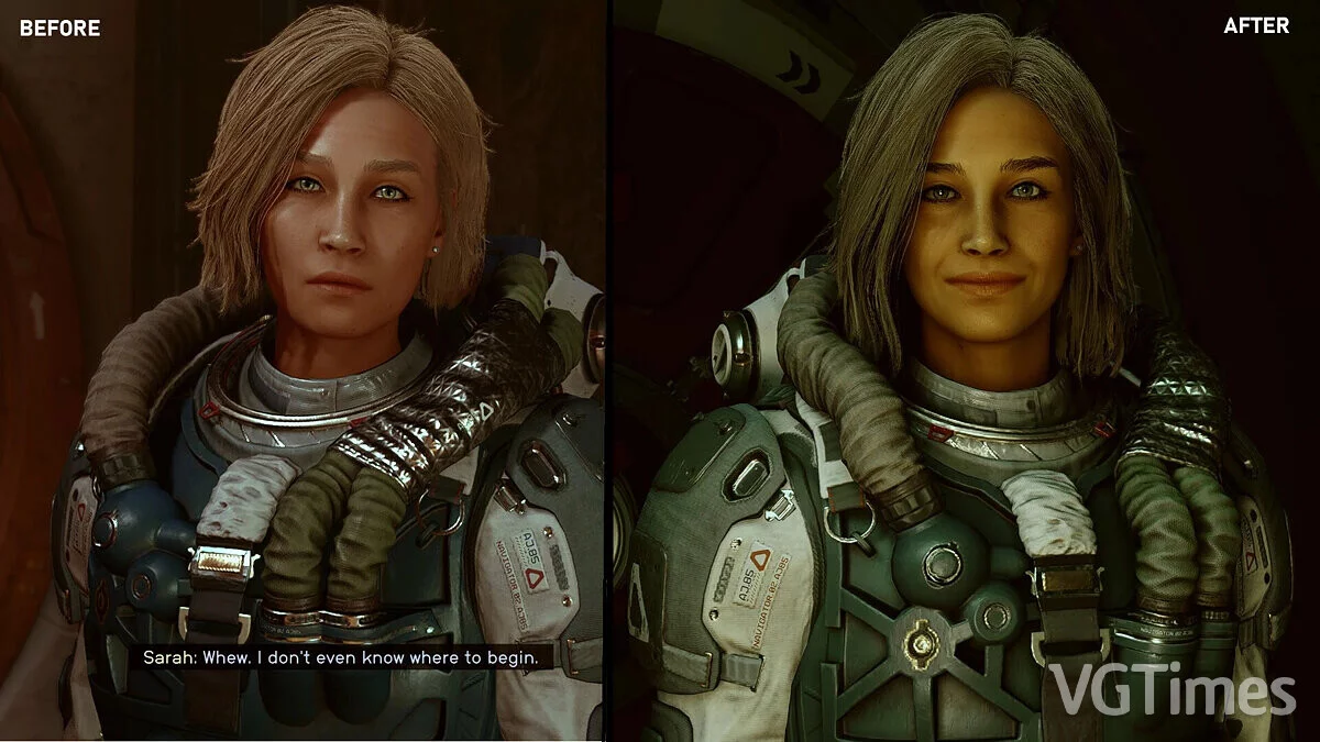 Starfield — Улучшенная Сара Морган