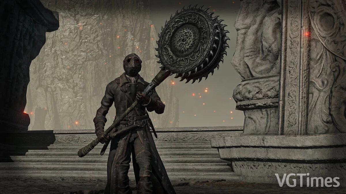 Elden Ring — Вихревая пила из игры Bloodborne