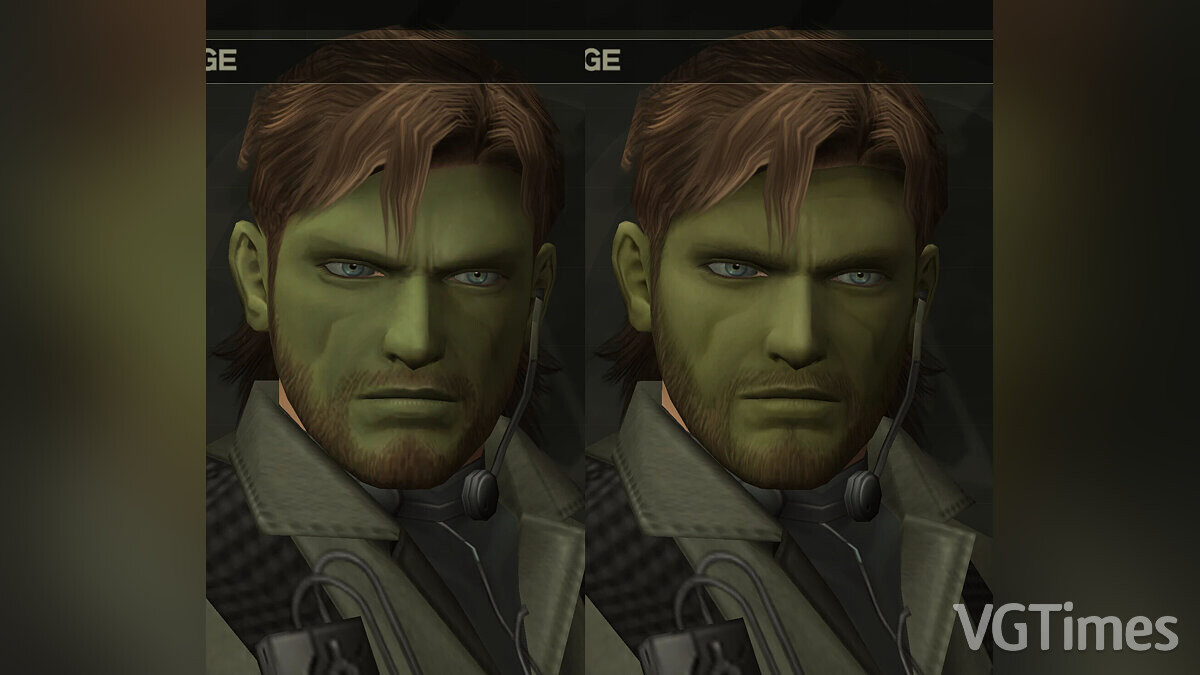 Metal Gear Solid: Master Collection Vol. 1 — Зеленое лицо в HD
