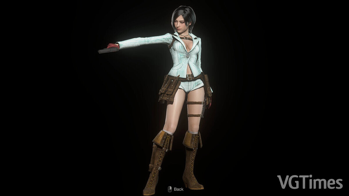 Resident Evil 4 Remake: Separate Ways — Ада в одежде из игры DMC4