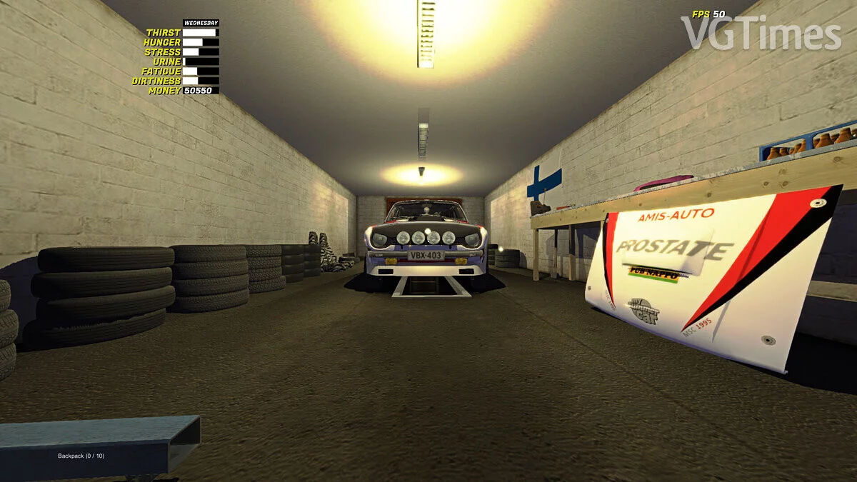 My Summer Car — Cохранение My Summer Car (MSC), Ралли сатсума