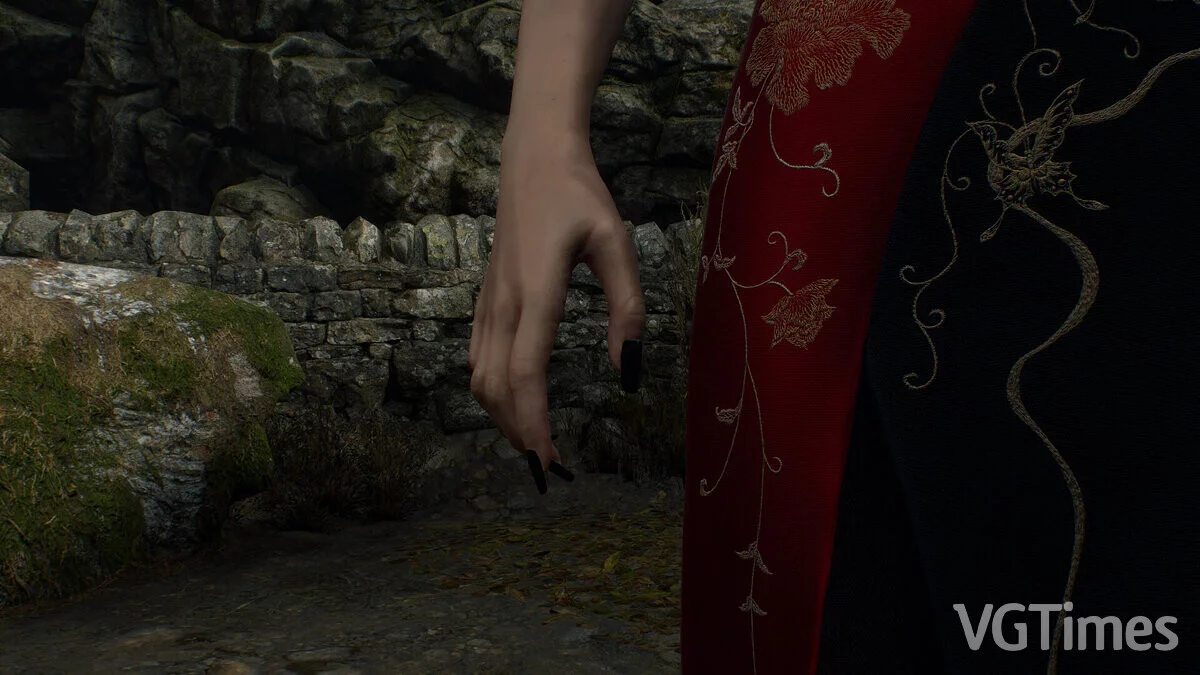 Resident Evil 4 Remake: Separate Ways — Длинные черные ногти для Ады