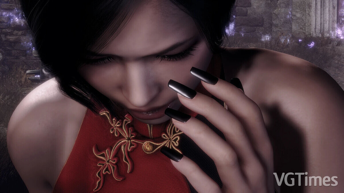 Resident Evil 4 Remake: Separate Ways — Длинные черные ногти для Ады