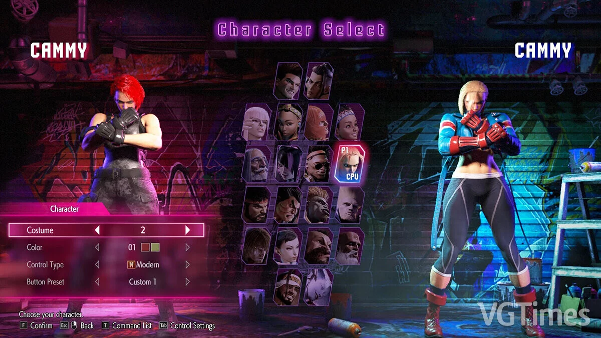 Street Fighter 6 — Джилл вместо Кэмми