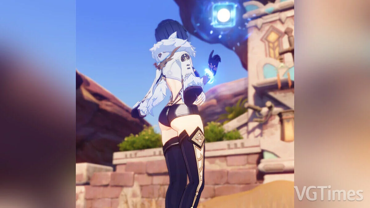 Genshin Impact — Е Лань в горячих шортиках