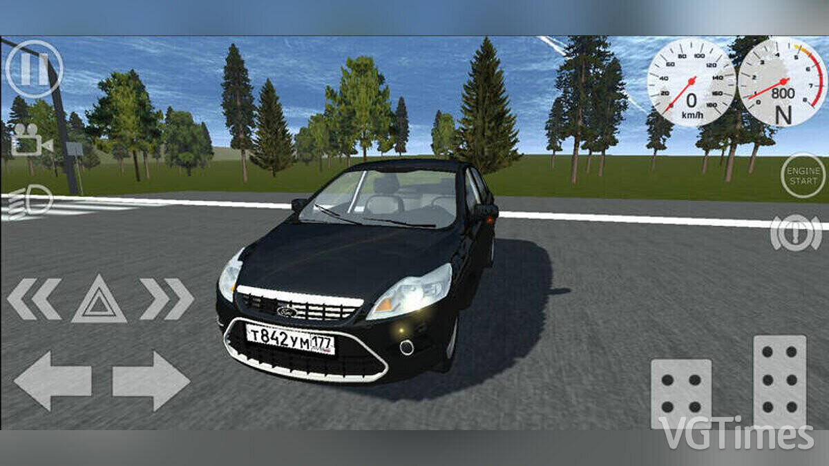 Simple Car Crash Physics Sim — Ford Focus 2