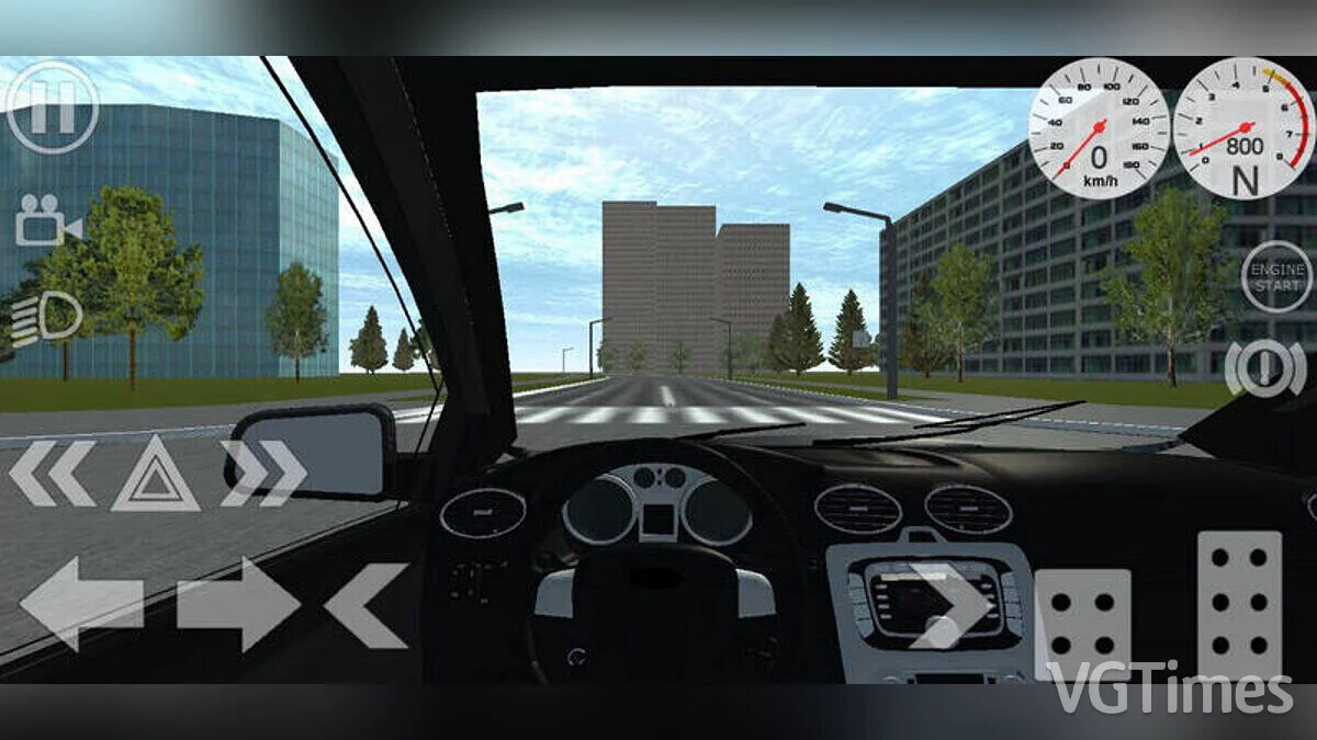 Simple Car Crash Physics Sim — Ford Focus 2