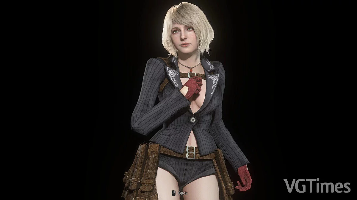 Resident Evil 4 Remake (2023) — Эшли в одежде из игры DMC4