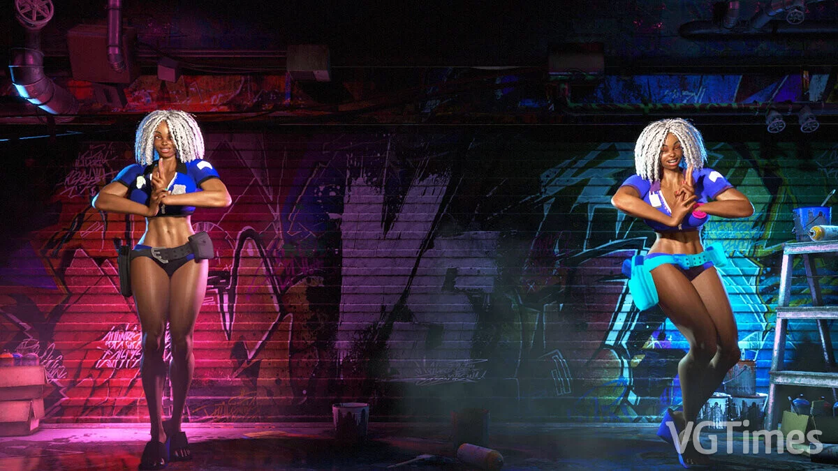 Street Fighter 6 — Кимберли - сексуальный офицер