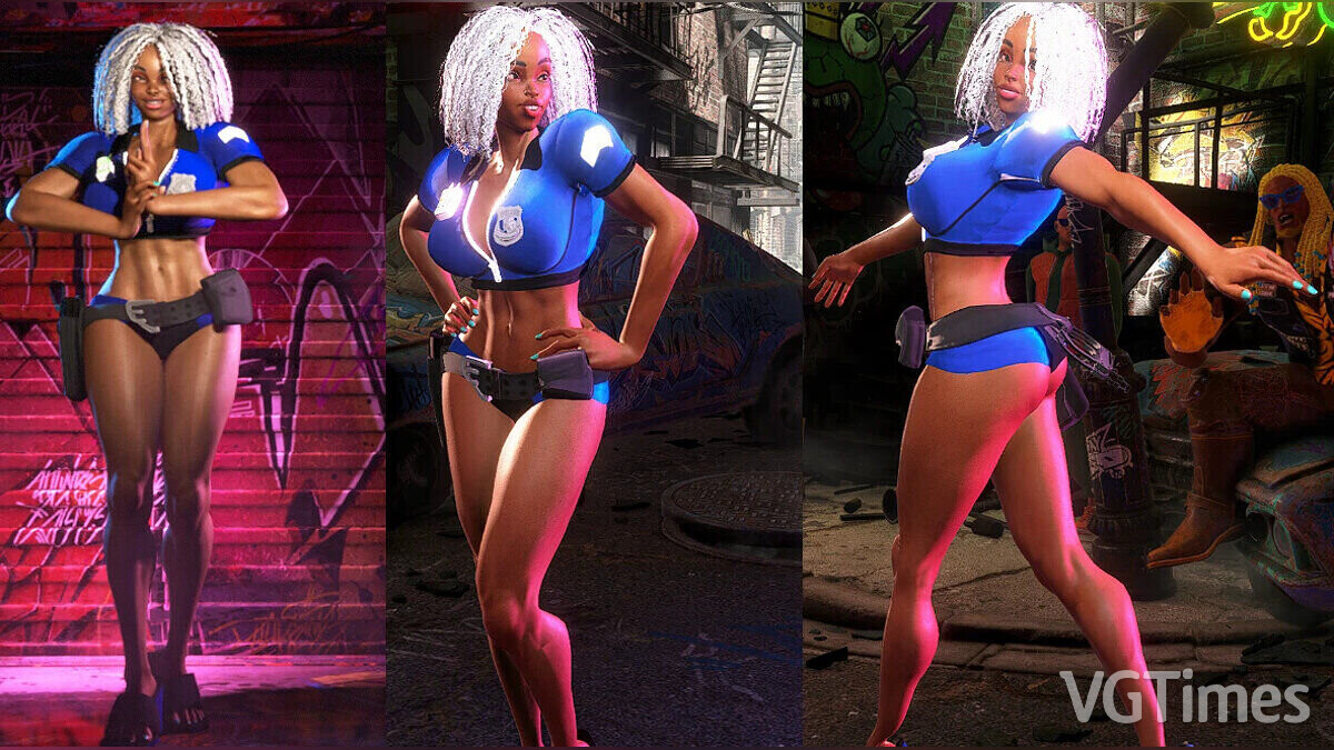 Street Fighter 6 — Кимберли - сексуальный офицер