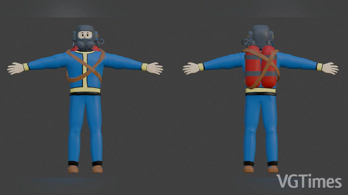 Lethal Company — Костюм Vault Boy