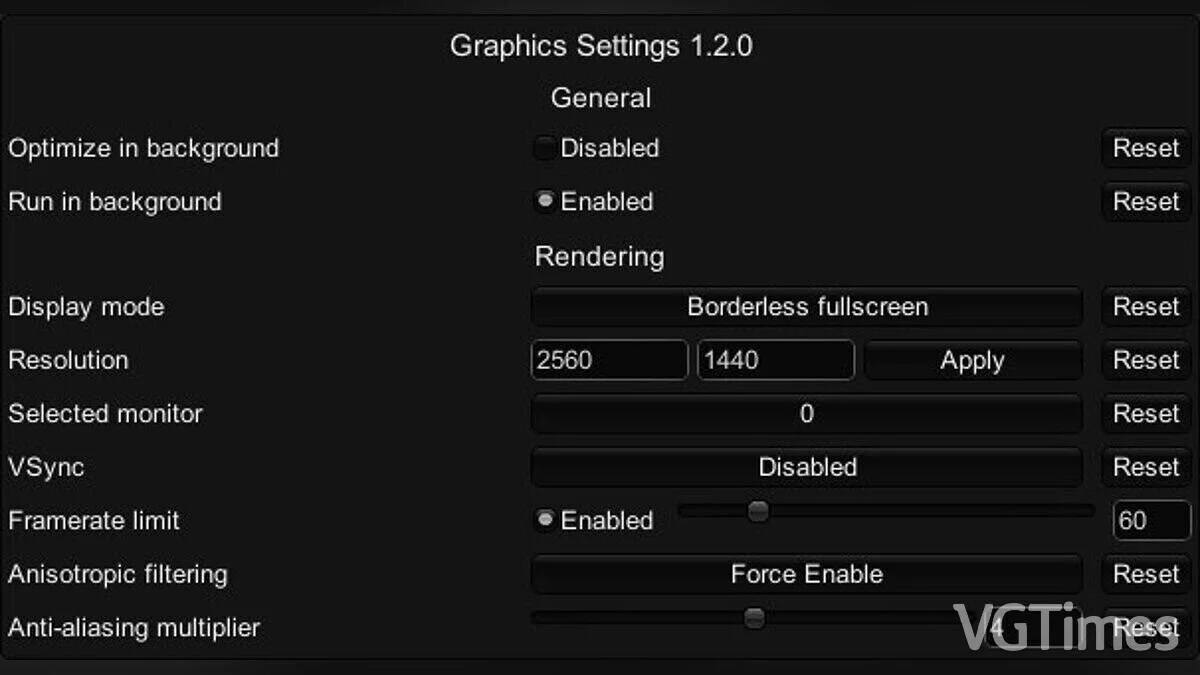 Lethal Company — Настройка графики