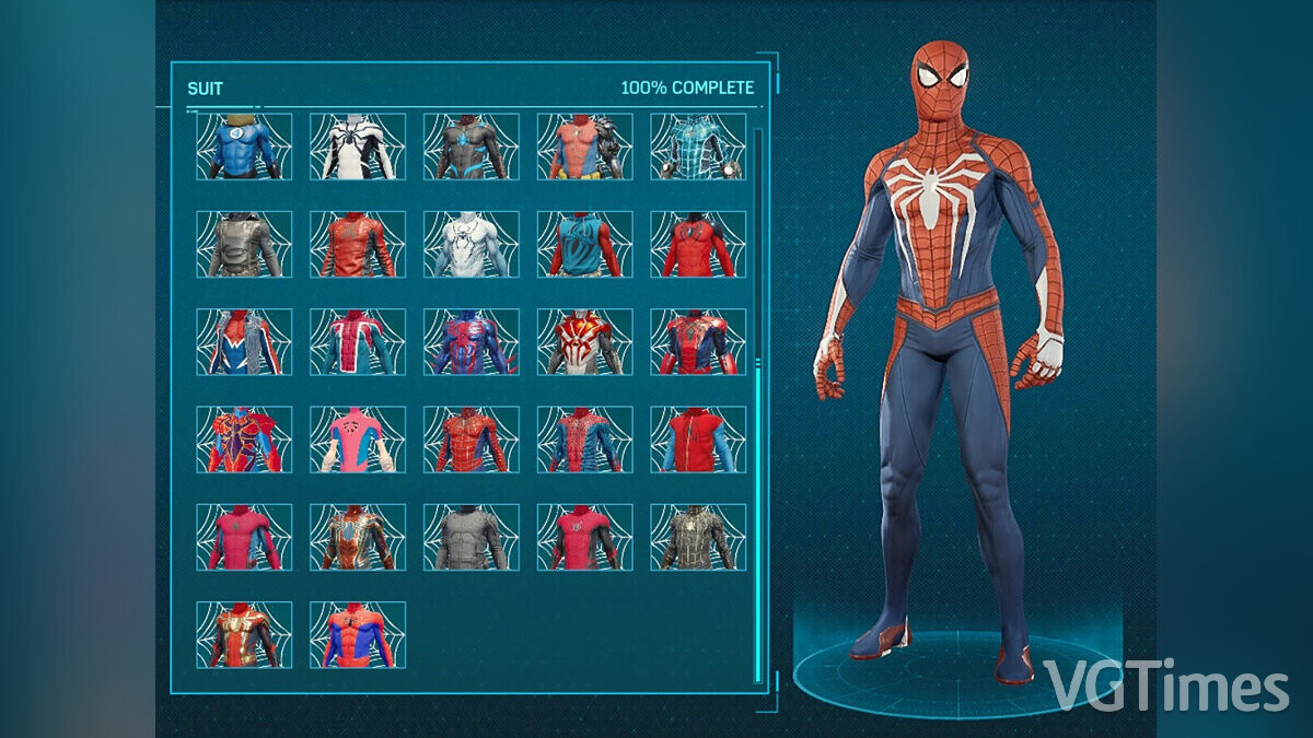 Marvel&#039;s Spider-Man Remastered — Новые иконки для костюмов