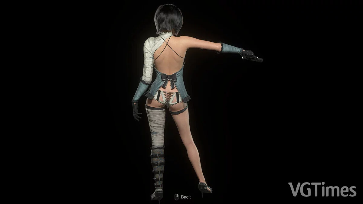 Resident Evil 4 Remake: Separate Ways — Одежда для Ады из игры Nier Replicant