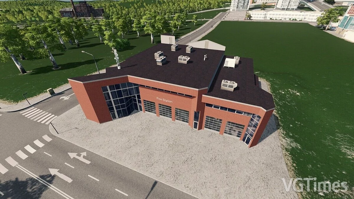Cities: Skylines — Пожарная станция 442 в Торонто