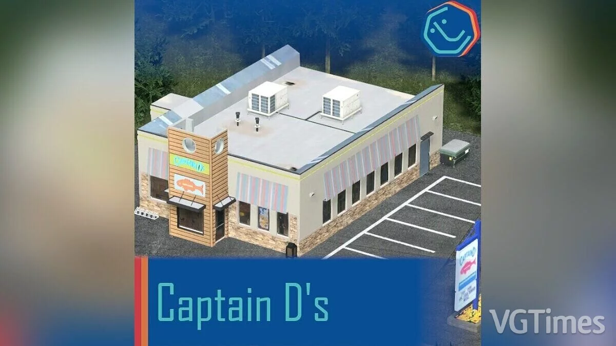 Cities: Skylines — Рыбный магазин Captain D