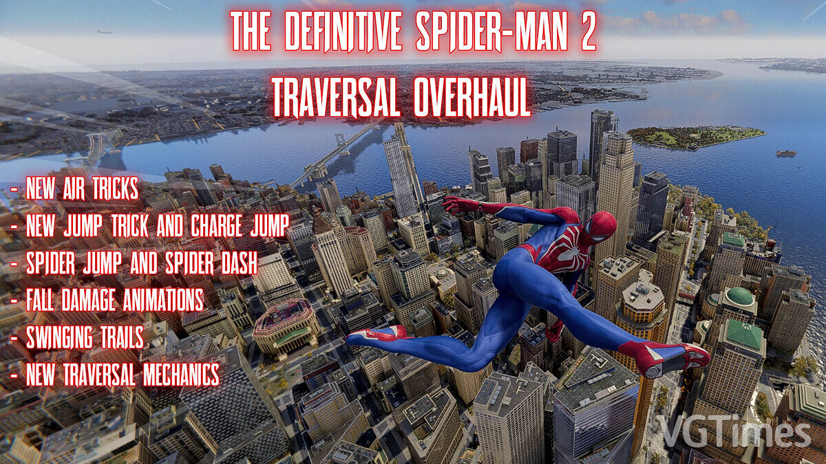 Marvel&#039;s Spider-Man Remastered — Система перемещения из игры Marvel's Spider-Man 2