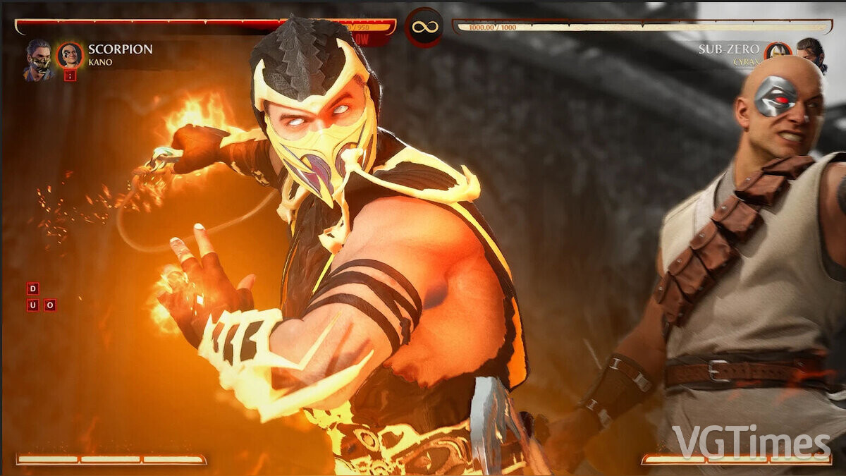 Mortal Kombat 1 — Скорпион из игры Mortal Kombat 9