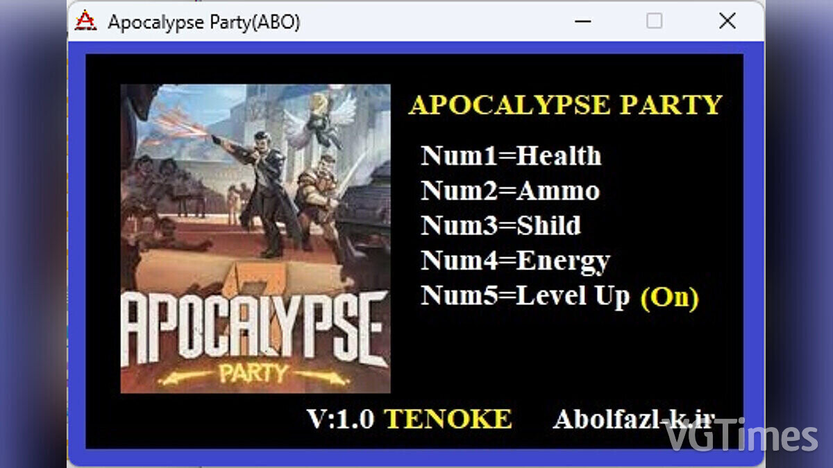 Apocalypse Party — Трейнер (+5) [1.0]