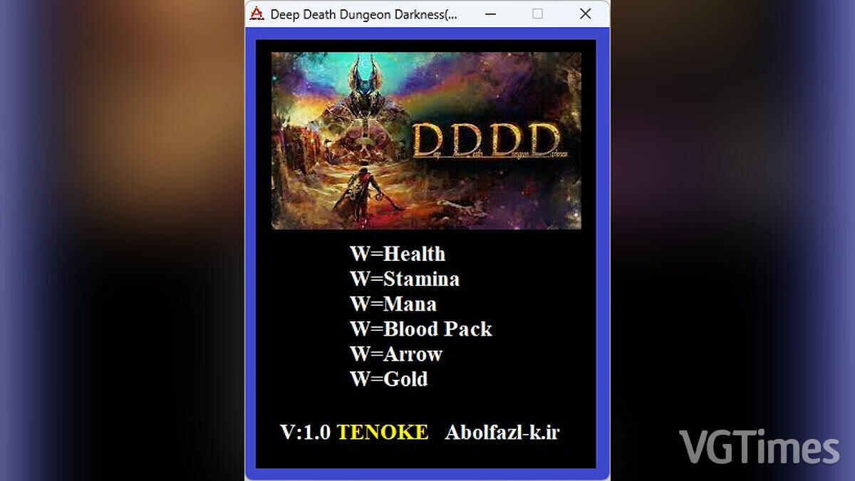 Deep Death Dungeon Darkness — Трейнер (+6) [1.0]