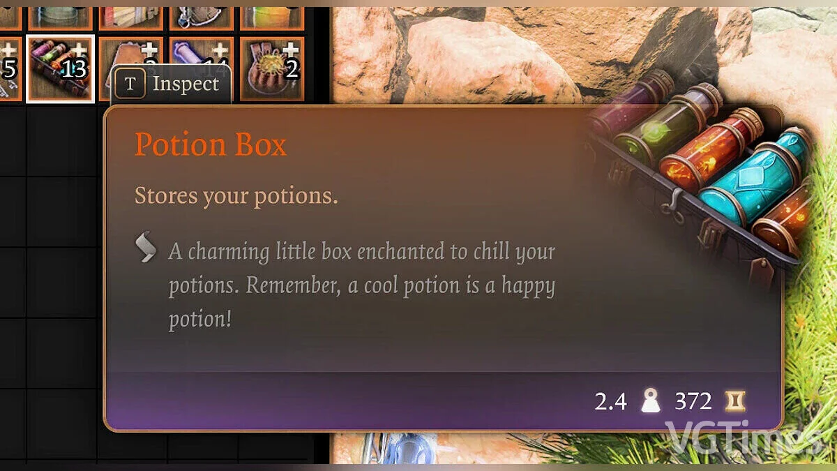 Baldur&#039;s Gate 3 — Улучшенный инвентарь