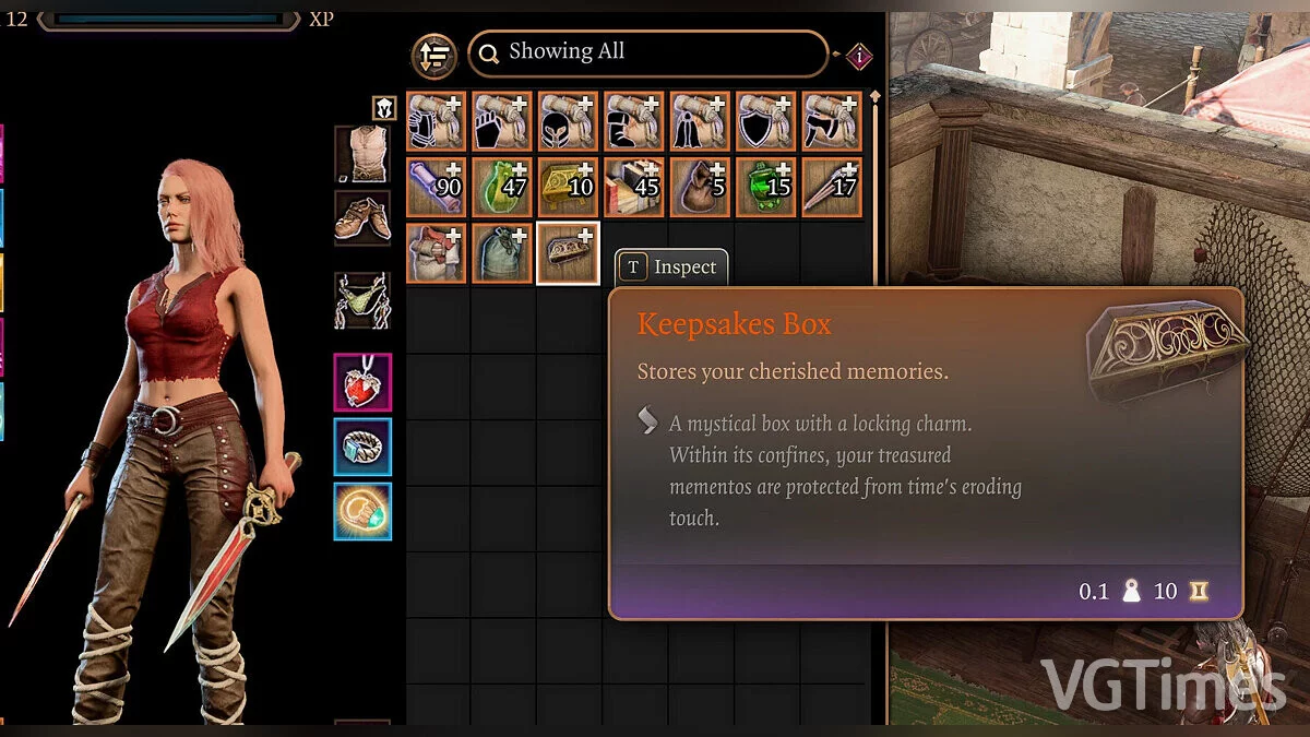 Baldur&#039;s Gate 3 — Улучшенный инвентарь