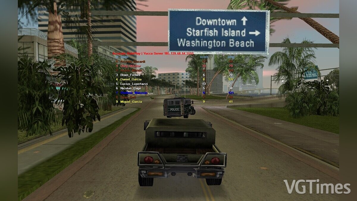 Grand Theft Auto: Vice City — Vice Multi-Player 0.1 beta RC 8-4-9-5 /  Другие файлы