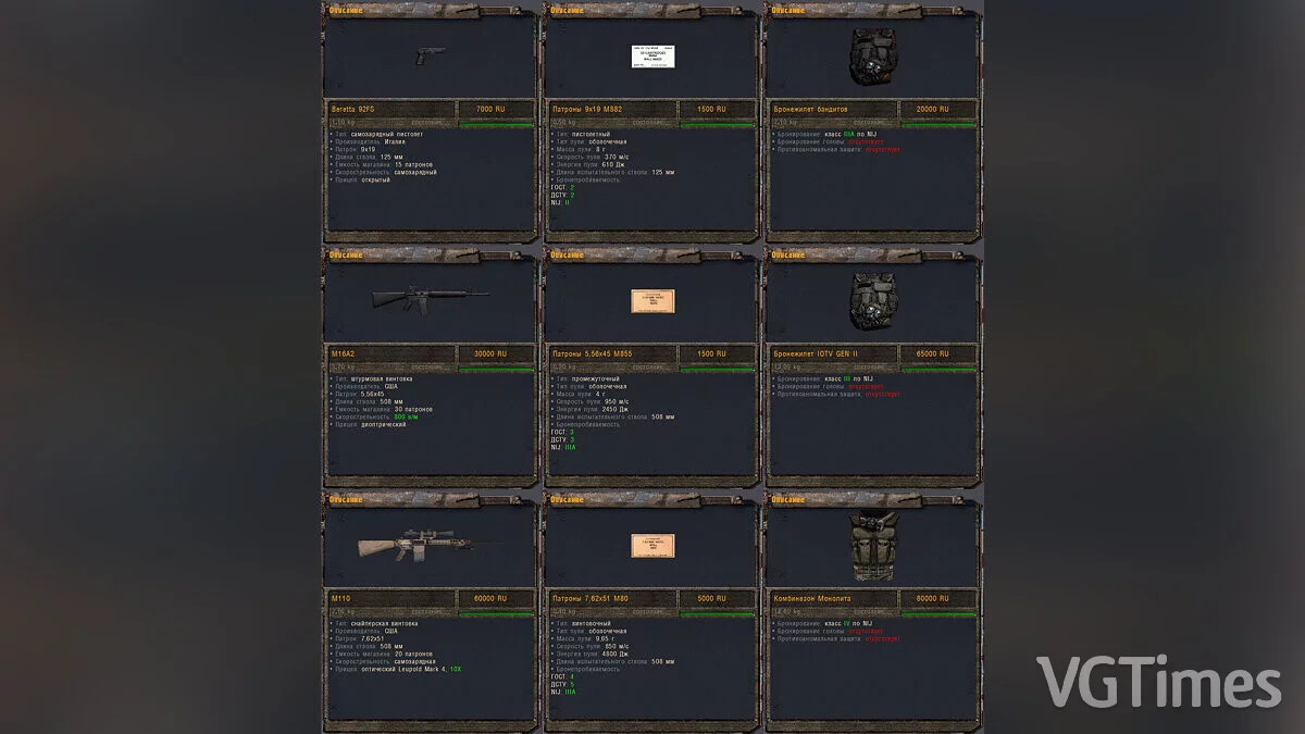 S.T.A.L.K.E.R.: Shadow of Chernobyl — VicSR Мод 0.32