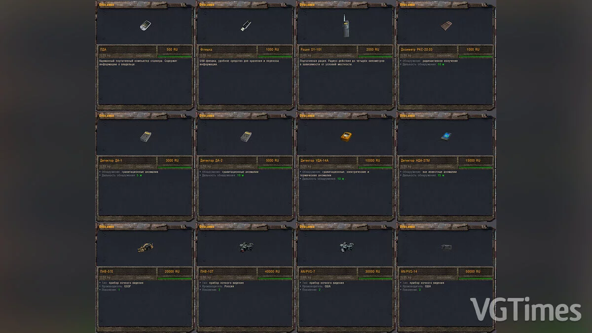 S.T.A.L.K.E.R.: Shadow of Chernobyl — VicSR Мод 0.32